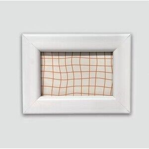 X12 Harbortown 2”x3" Soft Linear Profile Mini Picture Frames White NEW